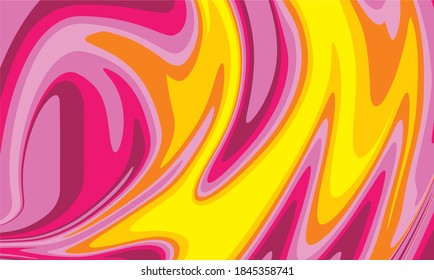 liquid marble ink colorful vector