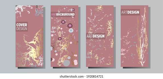Diseño de fondo de pintura de mármol líquido con textura de polvo de brillo dorado.