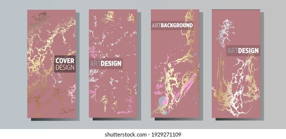 Diseño de fondo de pintura de mármol líquido con textura de polvo de brillo dorado.