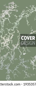 Liquid marble painting background design with gold glitter dust texture.