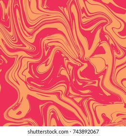Liquid marble texture design, colorful marbling surface, vibrant abstract paint design, vector illustration