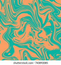 Liquid marble texture design, colorful marbling surface, vibrant abstract paint design, vector illustration