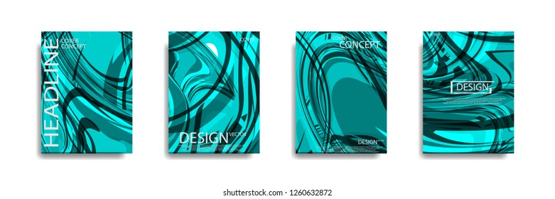 Liquid marble texture. Fluid art. Mixture of acrylic paints.Applicable for design cover, presentation, invitation, flyer, annual report, poster and business card, desing packaging. Modern artwork