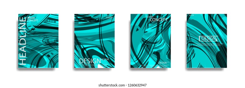 Liquid marble texture. Fluid art. Mixture of acrylic paints.Applicable for design cover, presentation, invitation, flyer, annual report, poster and business card, desing packaging. Modern artwork