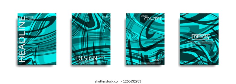 Liquid marble texture. Fluid art. Mixture of acrylic paints.Applicable for design cover, presentation, invitation, flyer, annual report, poster and business card, desing packaging. Modern artwork