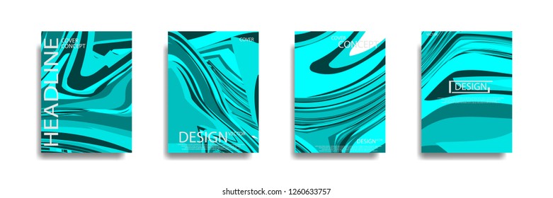 Liquid marble texture. Fluid art. Mixture of acrylic paints.Applicable for design cover, presentation, invitation, flyer, annual report, poster and business card, desing packaging. Modern artwork