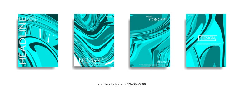 Liquid marble texture. Fluid art. Mixture of acrylic paints.Applicable for design cover, presentation, invitation, flyer, annual report, poster and business card, desing packaging. Modern artwork