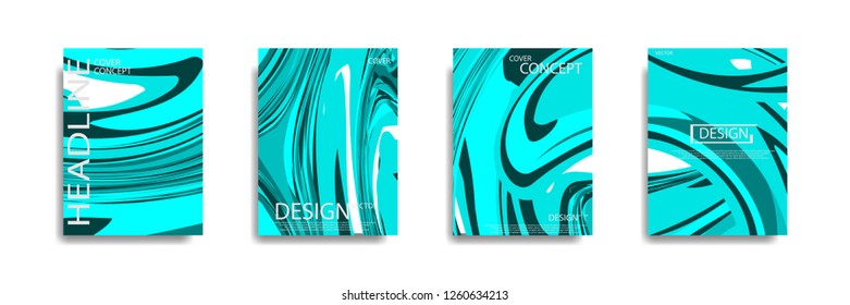 Liquid marble texture. Fluid art. Mixture of acrylic paints.Applicable for design cover, presentation, invitation, flyer, annual report, poster and business card, desing packaging. Modern artwork