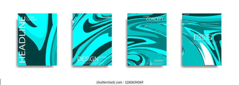 Liquid marble texture. Fluid art. Mixture of acrylic paints.Applicable for design cover, presentation, invitation, flyer, annual report, poster and business card, desing packaging. Modern artwork