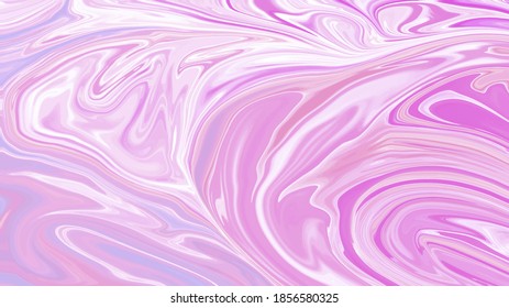 liquid marble texture pastel pink epoxy abstract background vector illustration