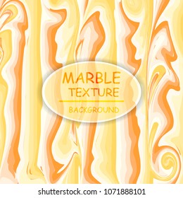 Liquid marble texture or wooden texture background. Brown tone.Vector illustration