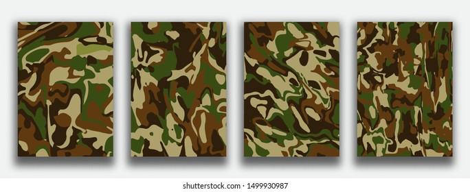 Liquid marble textured backgrounds. Abstract painting for wed design or print. Good for cards, covers and business presentations. Vector illustration.