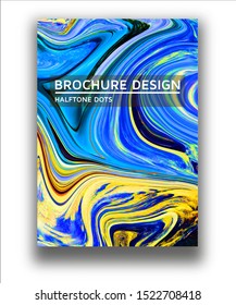 Liquid marble textured backgrounds. Abstract painting for wed design or print. Good for cards, covers and business presentations
