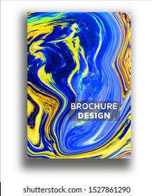 Liquid marble textured backgrounds. Abstract painting for wed design or print. Good for cards, covers and business presentations