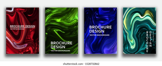 Liquid marble textured backgrounds. Abstract painting for wed design or print. Good for cards, covers and business presentations