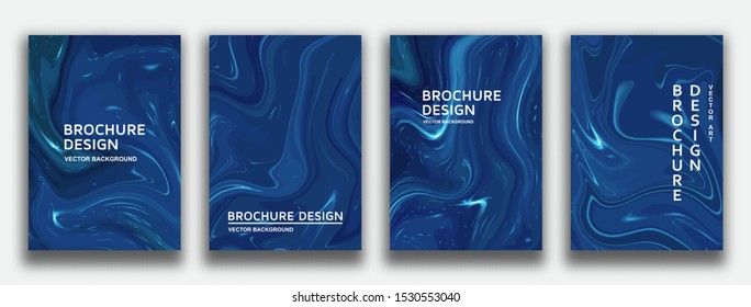 Liquid marble textured backgrounds. Abstract painting for wed design or print. Good for cards, covers and business presentations