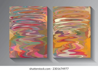 Liquid marble textured backgrounds. Abstract painting for wed design or print. Good for cards, covers and business presentations.