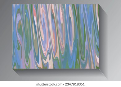 Flüssiger Marmor, strukturierter Hintergrund. Abstrakte Malerei für gezeichnetes Design oder Druck. Gut für Karten, Cover und Geschäftsvorführungen.	