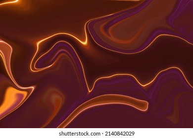 Liquid marble textured backgrounds. Wavy psychedelic backdrops. Abstract painting for wed design or print. Good for cards, covers and business presentations. Vector illustration	