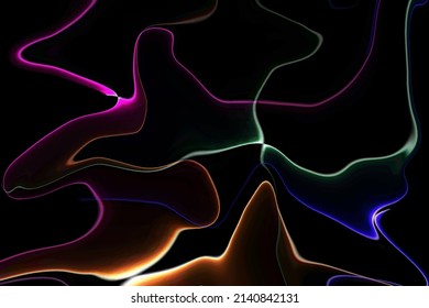 Liquid marble textured backgrounds. Wavy psychedelic backdrops. Abstract painting for wed design or print. Good for cards, covers and business presentations. Vector illustration	