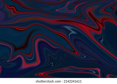 Liquid marble textured backgrounds. Wavy psychedelic backdrops. Abstract painting for wed design or print. Good for cards, covers and business presentations. Vector illustration