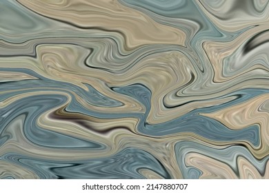 Fondo de mármol líquido texturado. Antecedentes psicodélicos ondulados. Pintura abstracta para diseño o impresión caseros. Ideal para tarjetas, portadas y presentaciones de negocios. Ilustración del vector