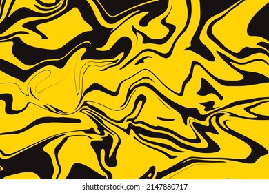 Liquid marble textured backgrounds. Wavy psychedelic backdrops. Abstract painting for wed design or print. Good for cards, covers and business presentations. Vector illustration