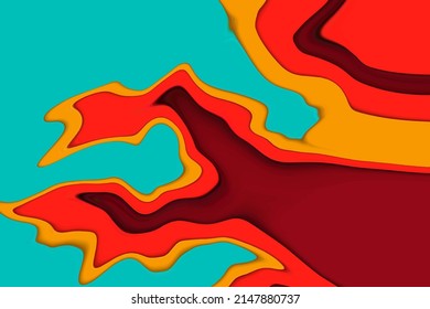 Liquid marble textured backgrounds. Wavy psychedelic backdrops. Abstract painting for wed design or print. Good for cards, covers and business presentations. Vector illustration