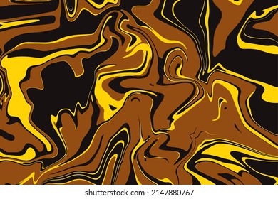 Flüssiger Marmor, strukturierter Hintergrund. Schwerwiegende psychedelische Rückwürfe. Abstrakte Malerei für gezeichnetes Design oder Druck. Gut für Karten, Cover und Geschäftsvorführungen. Vektorgrafik
