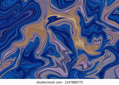 Fondo de mármol líquido texturado. Antecedentes psicodélicos ondulados. Pintura abstracta para diseño o impresión caseros. Ideal para tarjetas, portadas y presentaciones de negocios. Ilustración del vector
