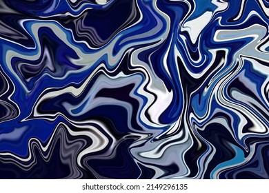 Liquid marble textured backgrounds. Wavy psychedelic backdrops. Abstract painting for wed design or print. Good for cards, covers and business presentations. Vector illustration