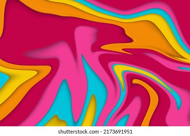 Fondo de mármol líquido texturado. Antecedentes psicodélicos ondulados. Pintura abstracta para diseño o impresión caseros. Ideal para tarjetas, portadas y presentaciones de negocios. Ilustración del vector