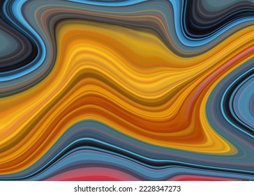 Fondo de mármol líquido texturado. Antecedentes psicodélicos ondulados. Pintura abstracta para el diseño de la boda	
