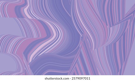 Liquid marble textured backgrounds. Wavy psychedelic backdrops