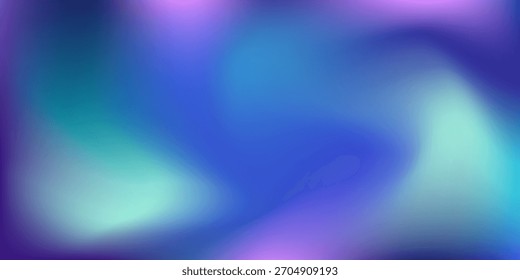 Fundo de gradiente de malha líquida com aurora cores claras