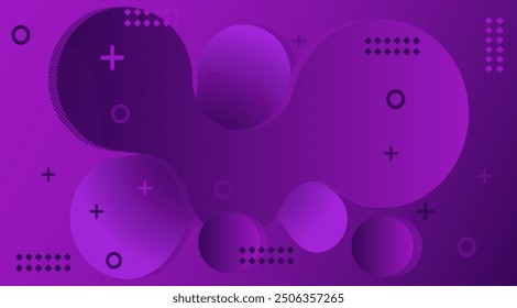 Anuncio abstracto moderno líquido. Forma de gradiente líquido para texto publicitario, Anuncio
