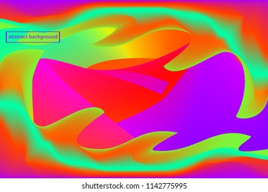 Liquid multi-colored background. Liquid form on the color. Eps10 vector. Texture for websites, landings and backgrounds