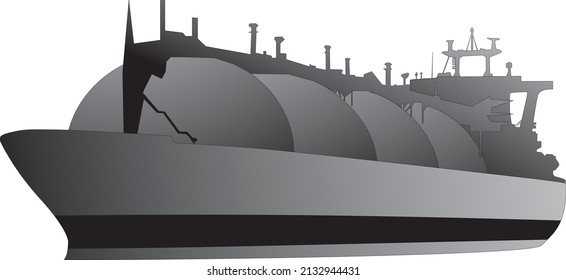 Liquid Natural Gas Carrier Ship