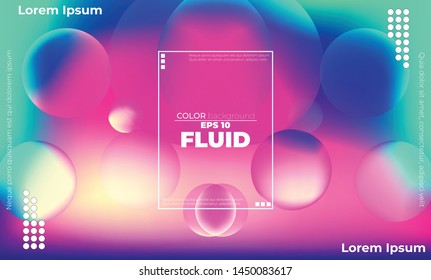 Liquid  neon  fluid background. Fluid colors shapes composition. Applicable for gift card cover poster. Poster on wall poster template,landing page. 