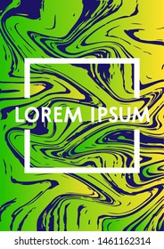 Liquid Oil Gradient Banner and Poster Background HD Vector.