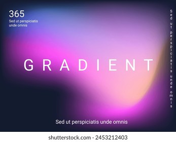 Liquid on colorful background. Bright mesh blurred pattern in pink, blue, green tones. Fashionable advertising vector in retro for book, annual, mobile interface, web application.