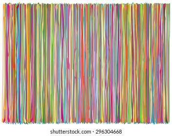 liquid organic multiple color lines pattern over white