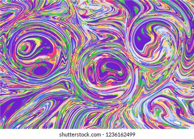 Liquid paint abstract vector background and beautiful colour texture for decoration