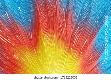 Abstração de tinta líquida. Design de arte. Textura com partículas dinâmicas. Vetor 3d Ilustração.