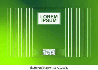 Liquid paint colors. Bright green white background. Stylish background for booklets, business cards, posters, banners. Eps10 vector.