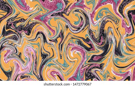 Liquid Paint Marbling. Marble Texture Background