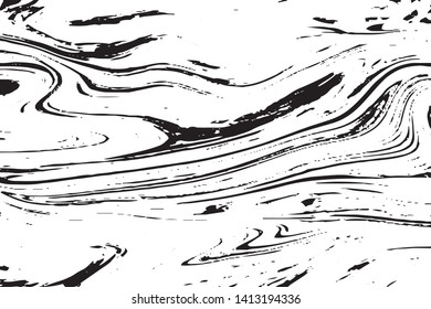Liquid paint swirls texture vector. Distressed overlay texture. Grunge background. Overlay over any design to create interesting effect and depth. Vector Illustration. EPS10.