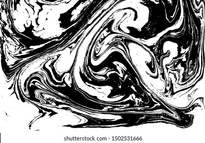 Liquid paint swirls texture vector. Distressed overlay texture. Grunge background. Overlay over any design to create interesting effect and depth. Vector Illustration. EPS10.