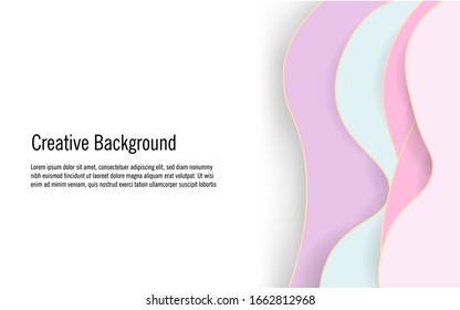 liquid paper effect smooth background illustrator