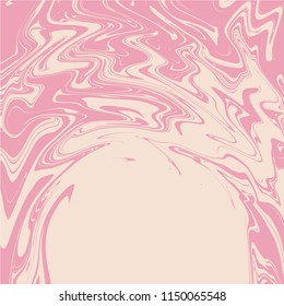 Liquid paper marbling paint background. Hand painted decorative wavy blot illustration in neon colors. can be used for poster, brochure, invitation, cover book, catalog